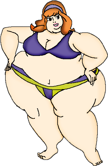 Sumo Daphne Blake By Artist-srf - Fat Daphne Scooby Doo (432x576)