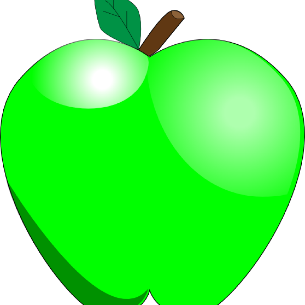 Green Apple Clipart Green Apple Clip Art At Clker Vector - Apple Green Clip Art (1024x1024)