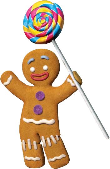 Gingerbread Man Images - Gingerbread Man From Shrek (352x541)
