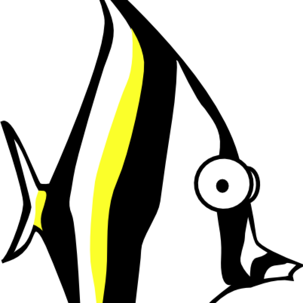 Angelfish Clipart Angel Fish Clip Art At Clker Vector - Angel Fish Cartoon (1024x1024)