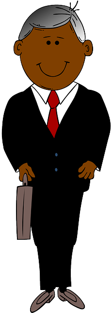 Briefcase, Man, Suit, Businessman, Tie - Cartoon Man In Suit - (320x640)  Png Clipart Download