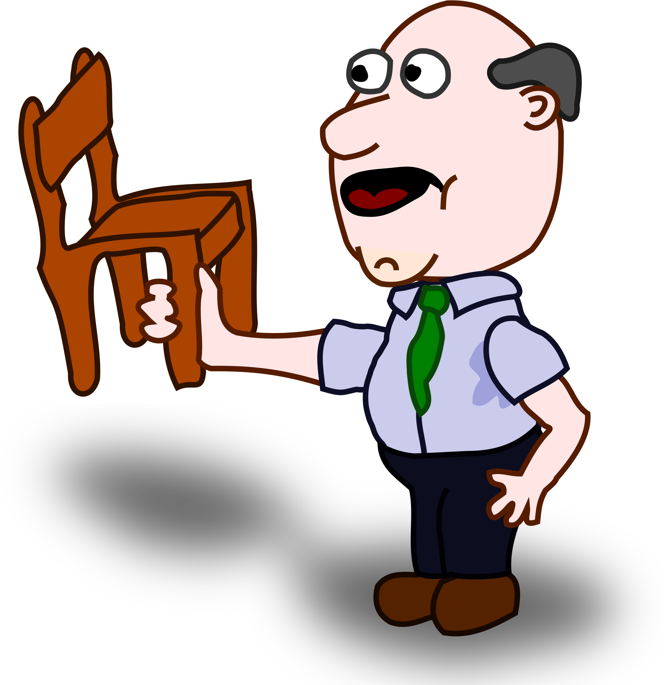 Big Image - Holding A Pen Clipart (2400x2400)