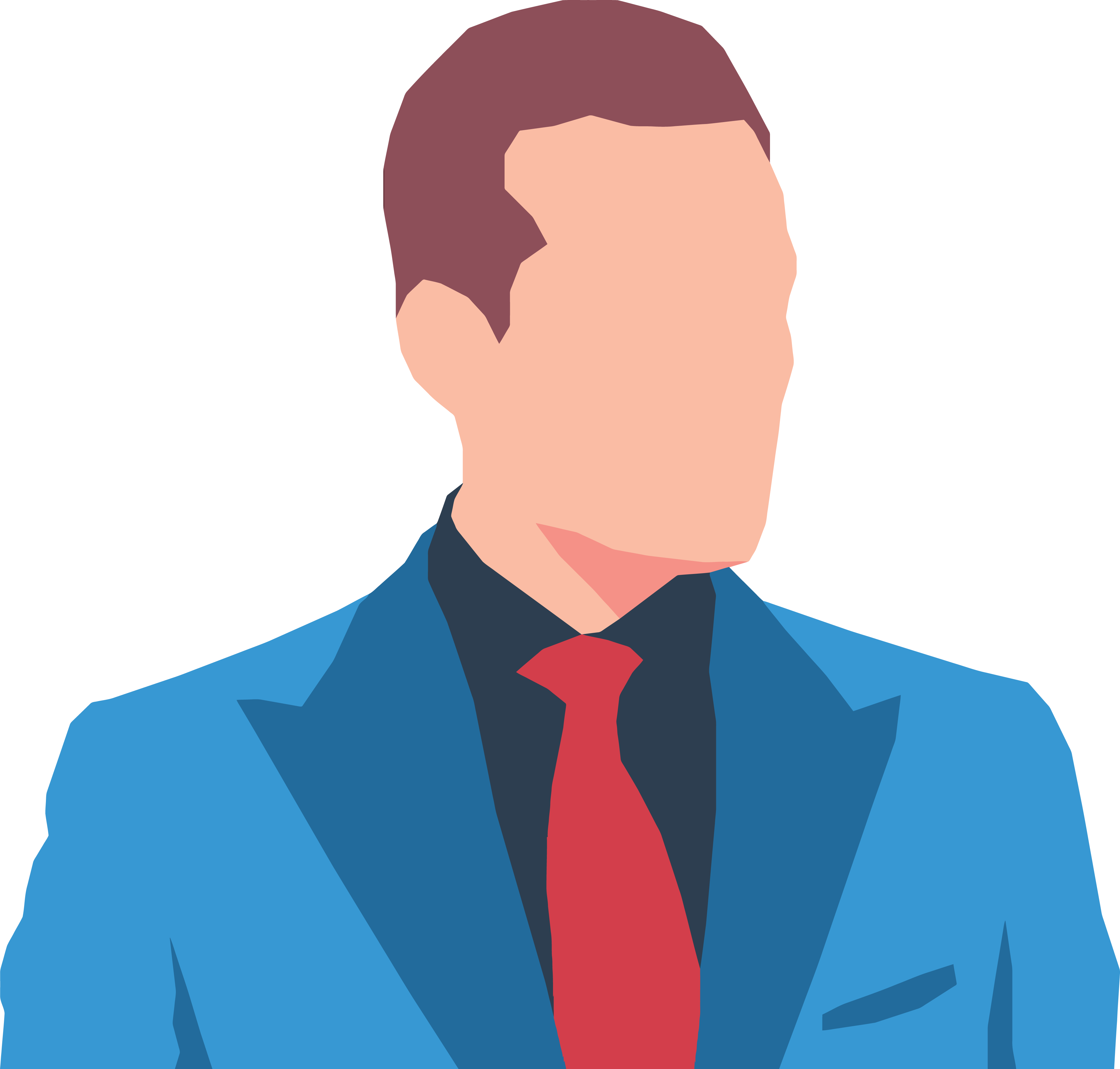 Free Clipart Of A Faceless Business Man Avatar - Male Avatar (4000x3818)