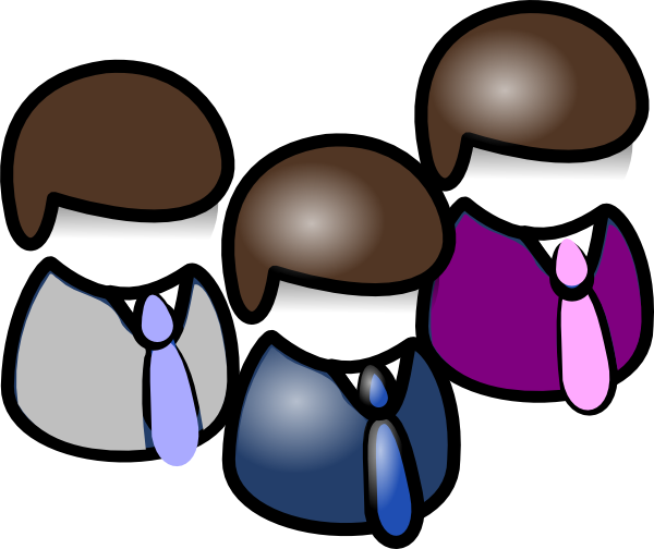 Three Guys In Suits Clip Art - Clip Art (600x504)