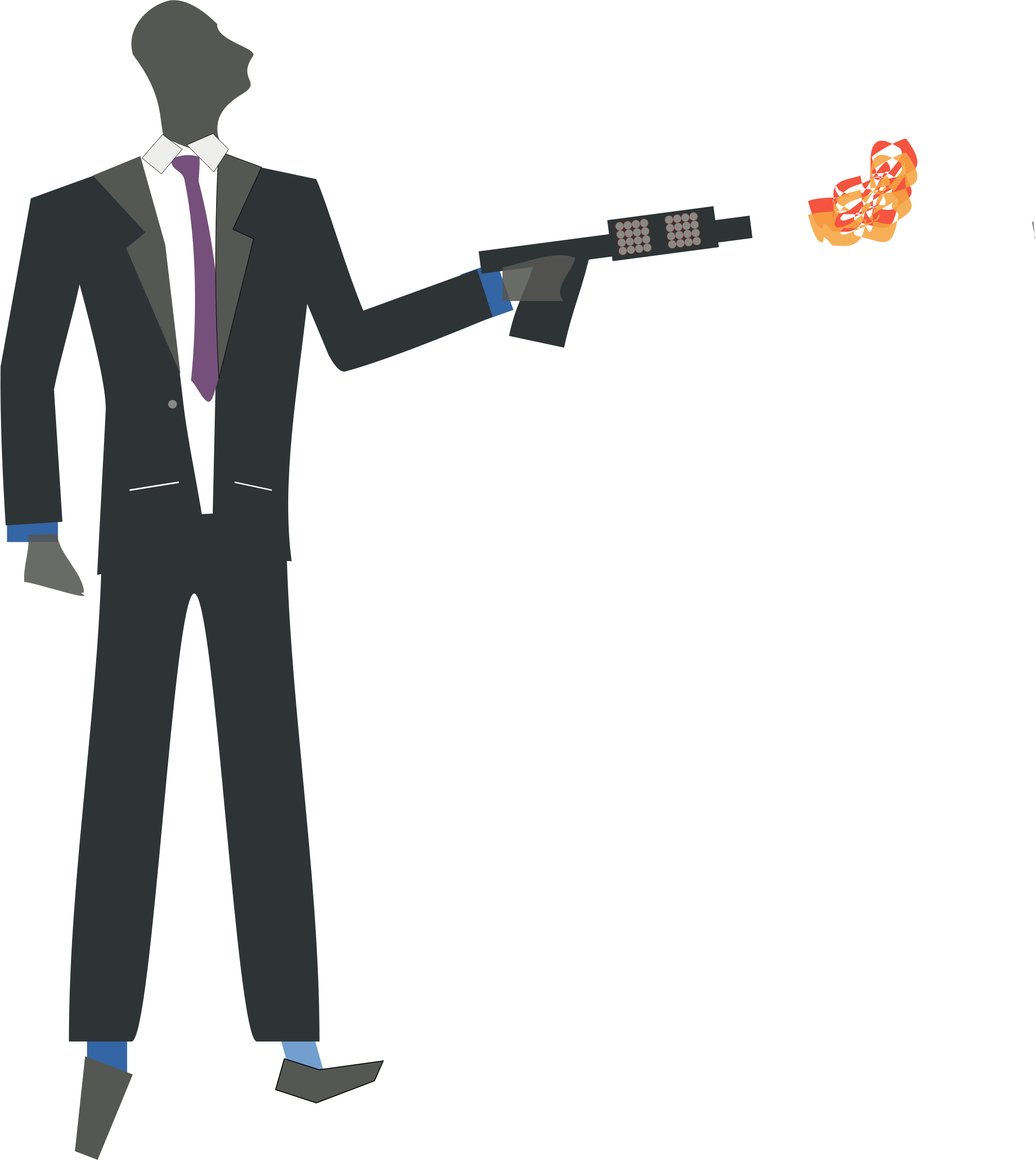 36 Man In Business Suit Clipart - Oxidation Png (2142x2398)