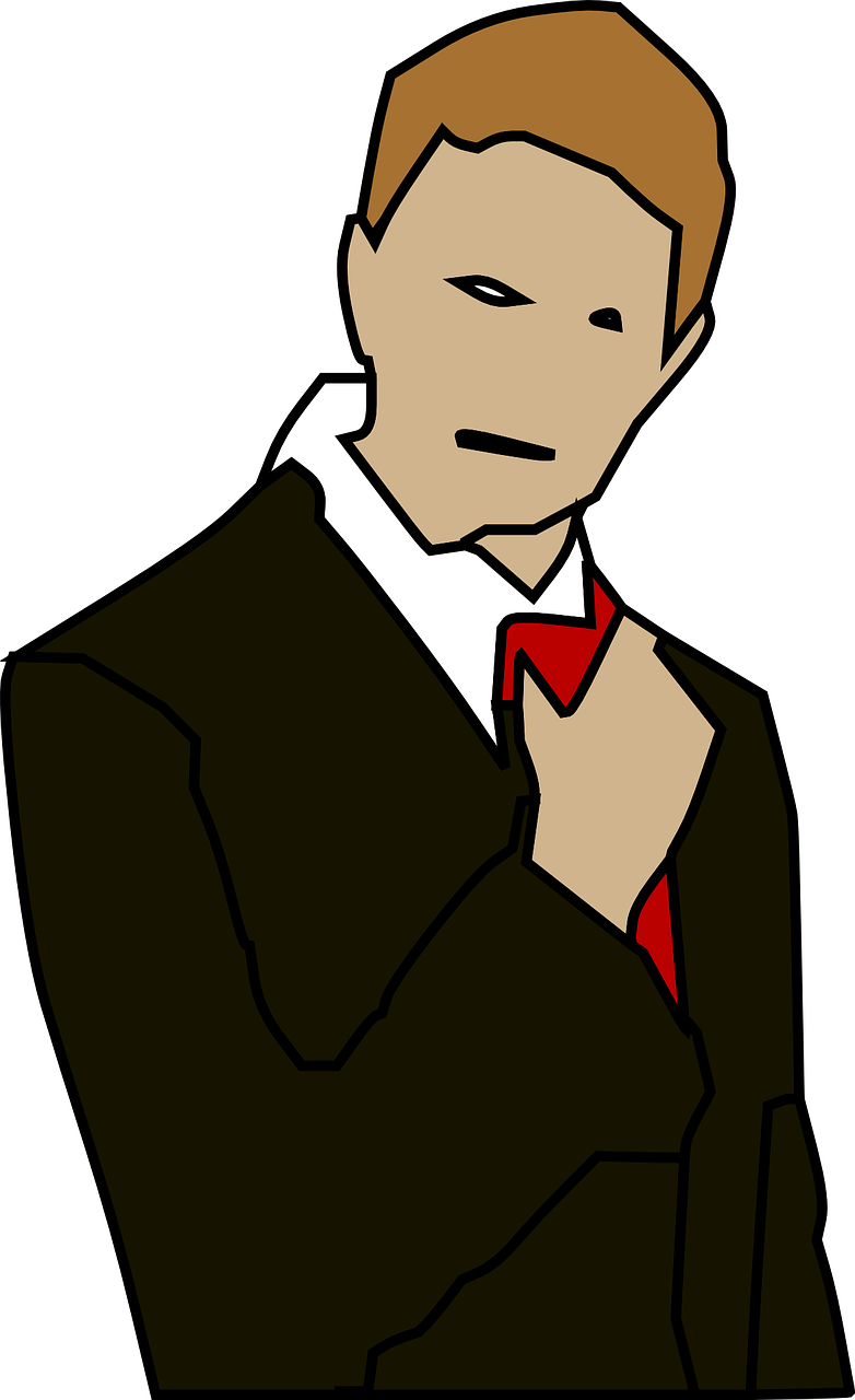 Hombre Con Esmoquin Animado (782x1280)