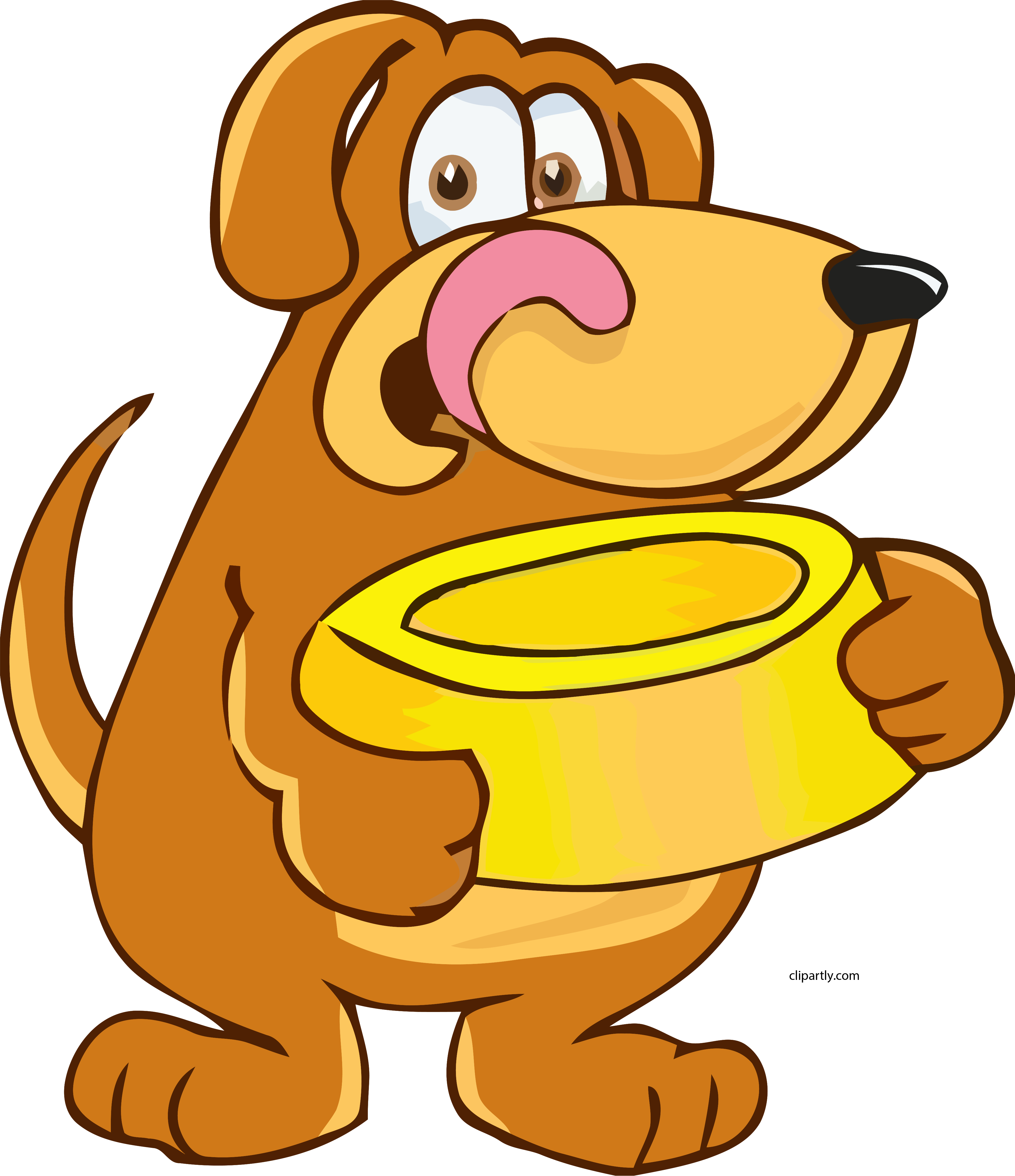 I Am Hungry Dog Clipart Png - Feed The Dog Clipart (3827x4431)