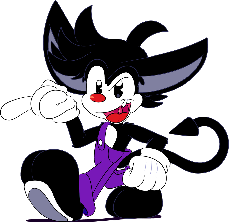 Herman The Inkblot Imp By Tamerkoh - Imp Cartoon (908x880)