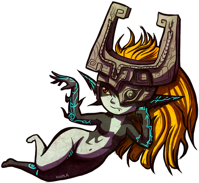 Imp Midna By Zeepla - Midna Fan Art Png (800x800)