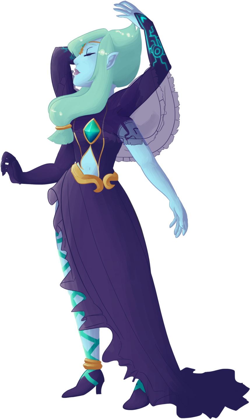 1024 X 1512 4 - Fi And Midna Fusion (1024x1512)