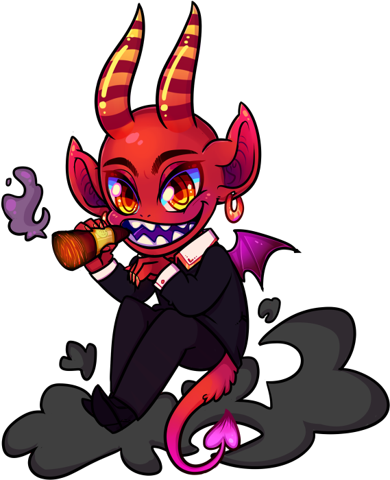 Tg The Imp - Cartoon (616x729)