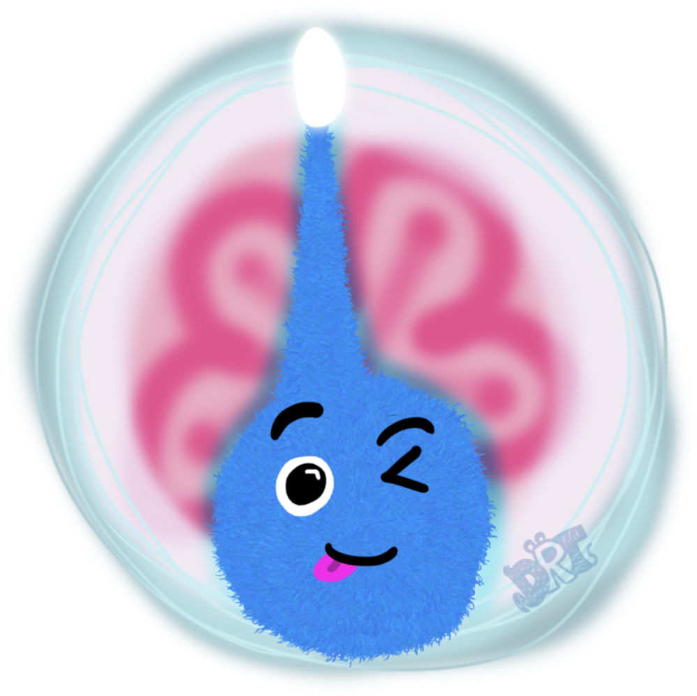 Blue Imp By Dragonrattiger D9u9sew - Birthday Party (1024x1024)