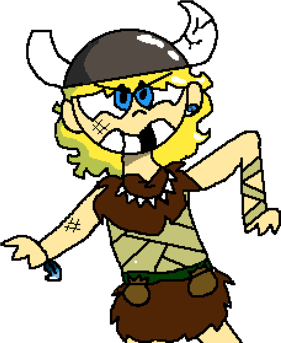 My Viking Oc- Twigs - Cartoon (1200x1200)