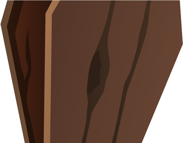 Coffin Clipart Clip Art - Wood (640x480)