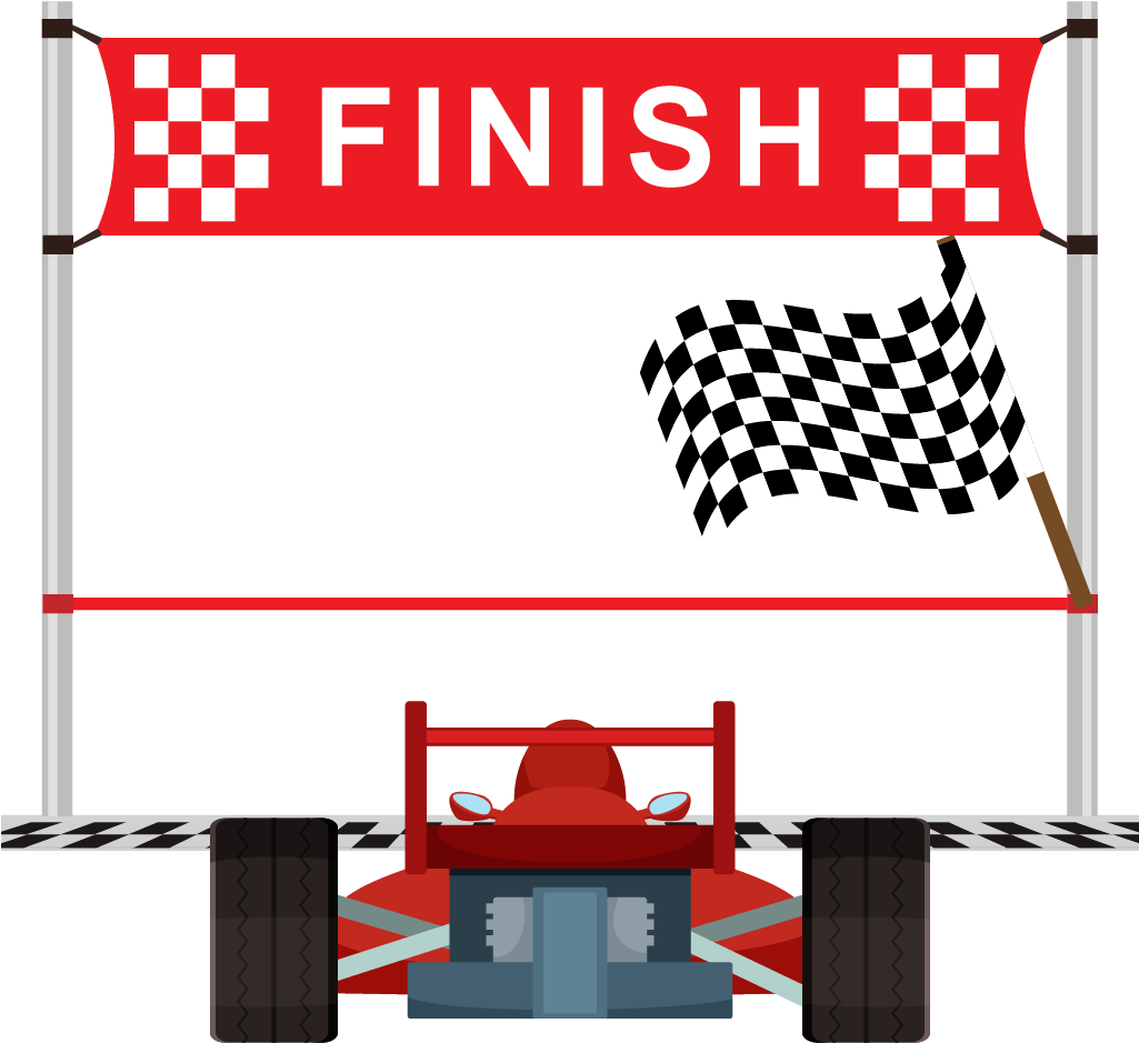 Get Inspired To Learn More About Further Opportunities - Red Ribbon Finish Line (1024x1025)