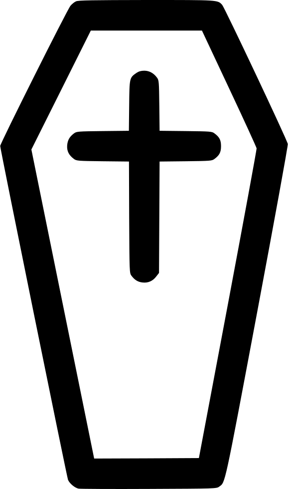 Coffin Comments - Cross (578x980)