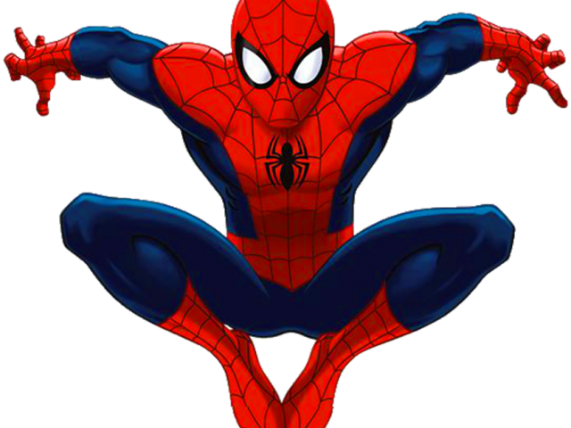 Spider Man Clipart Printable - Ultimate Spiderman Png (640x480)
