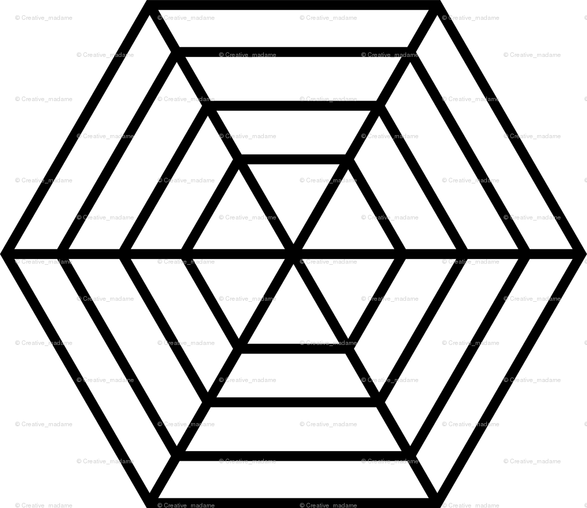 Spider Web Line (1155x1000)