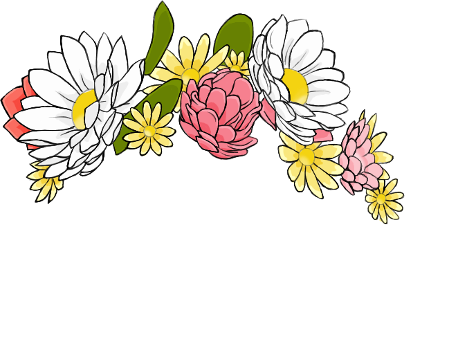 662 X 487 8 - Snapchat Filter Png Flower (662x487)