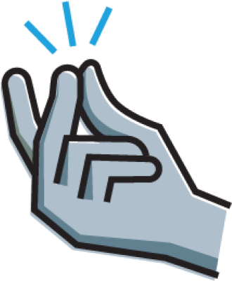 400 X 400 16 - Snap Fingers Png (400x400)