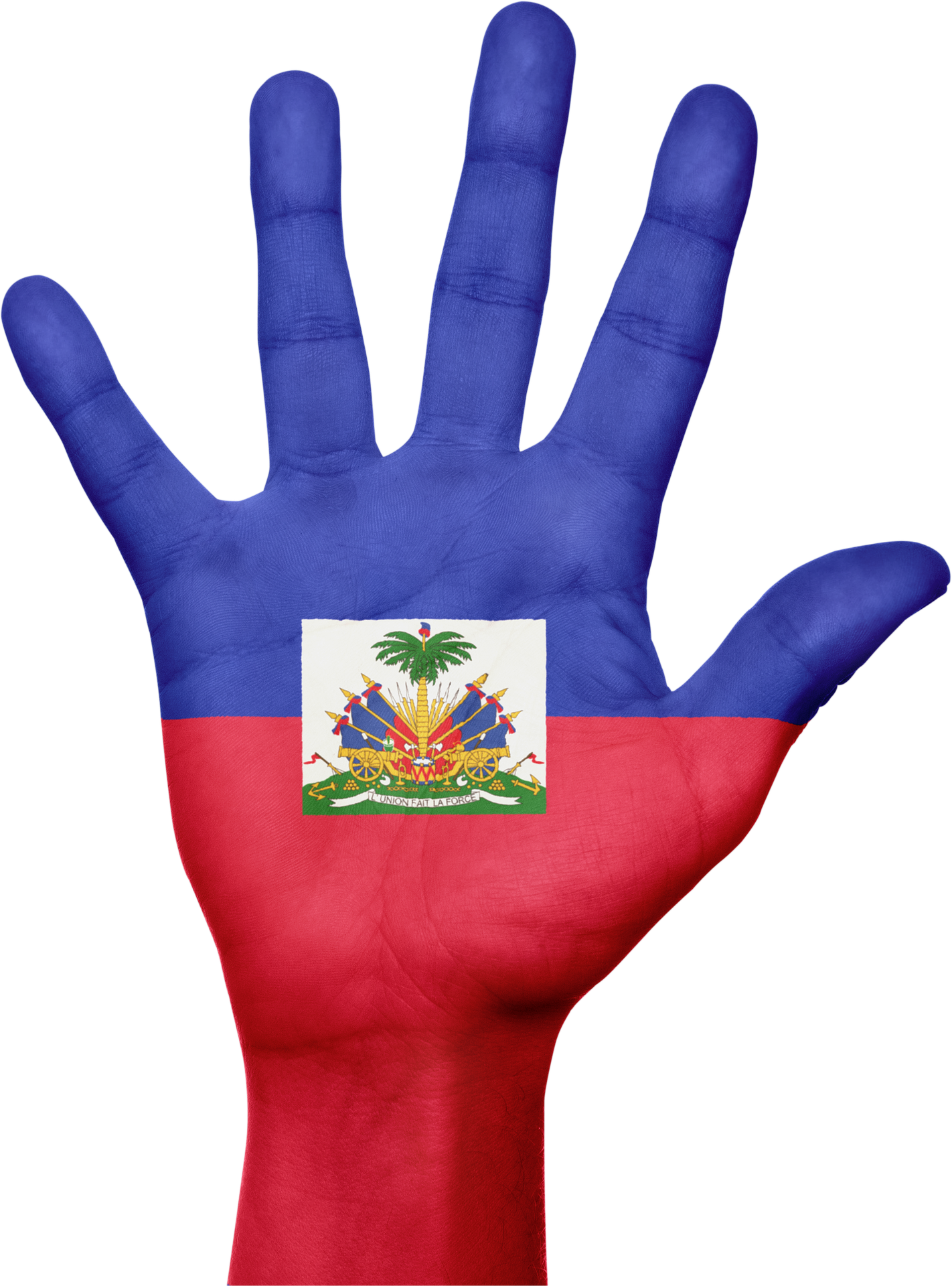 Haiti, Flag, Hand, National, Fingers, Patriotic - Haiti, Flag, Hand, National, Fingers, Patriotic (1422x1920)