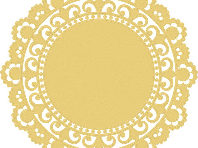 Circle Clipart Doily - Doily Png (640x480)