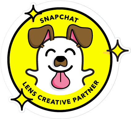 As An Official Snapchat Lens Creative Partner, Houndstooth - Snapchat Lens Creative Partner (493x450)
