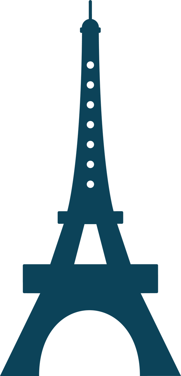 Eiffel Tower Svg Cut File - Eiffel Tower Svg (618x1280)