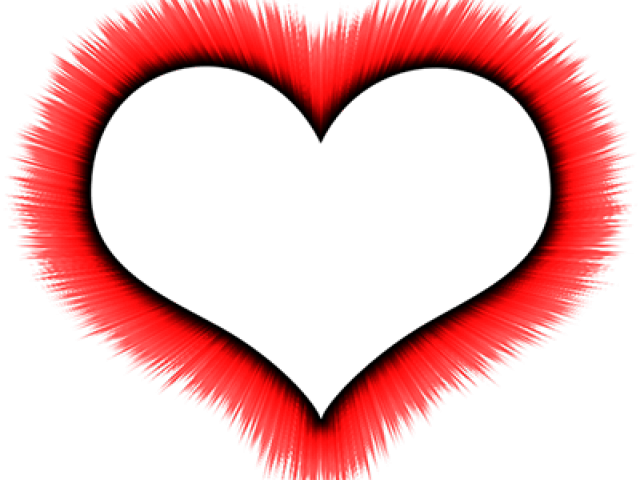 Hearts Clipart Fire - Transparent Background Heart Border Png (640x480)