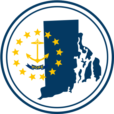 Rhode Island Workers' Compensation Information Center - Rhode Island Silhouette (500x500)