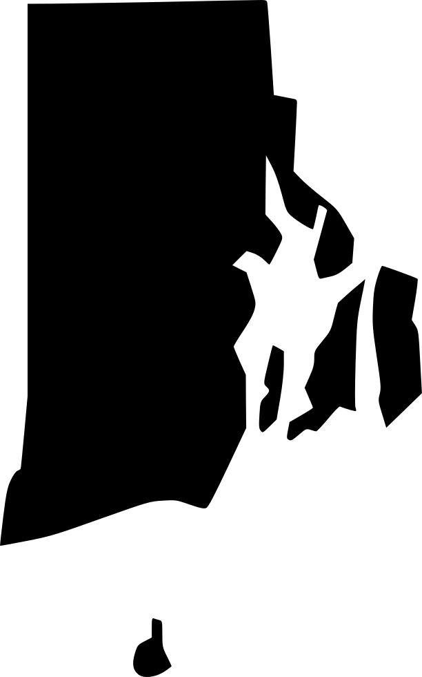 Rhode Island Ri Comments - Rhode Island Silhouette (612x980)