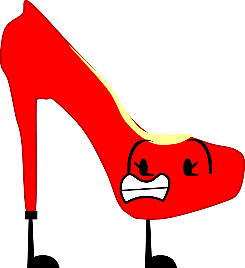 Heels Clipart Red Object - Heels Clipart Red Object (818x895)