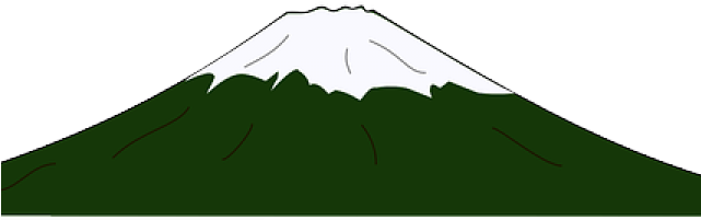 Volcano Clipart Public Domain - Stratovolcano (640x480)