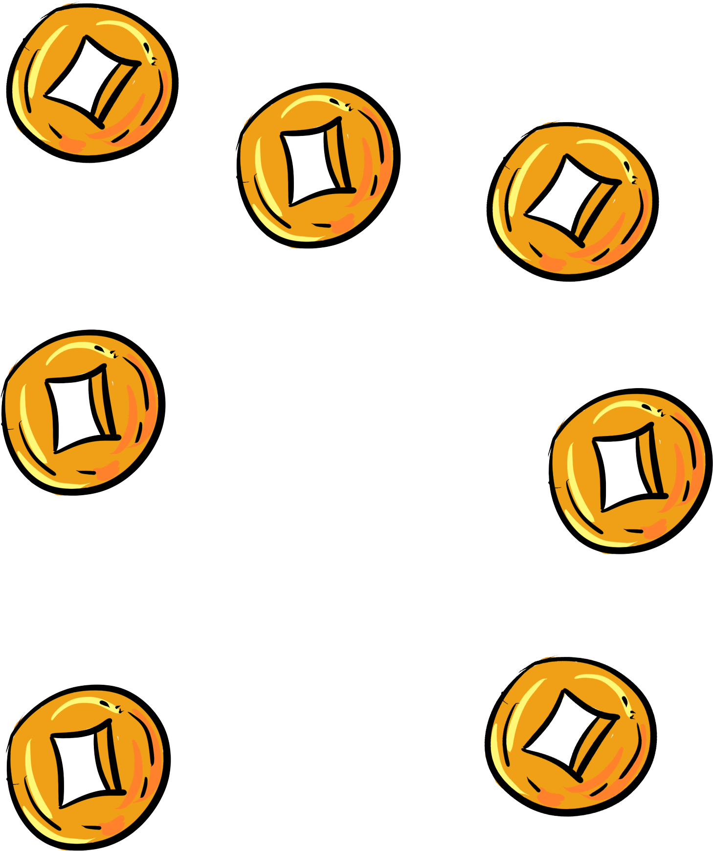 Festive Festival Cartoon Copper Png And Psd - Circle (2000x2000)