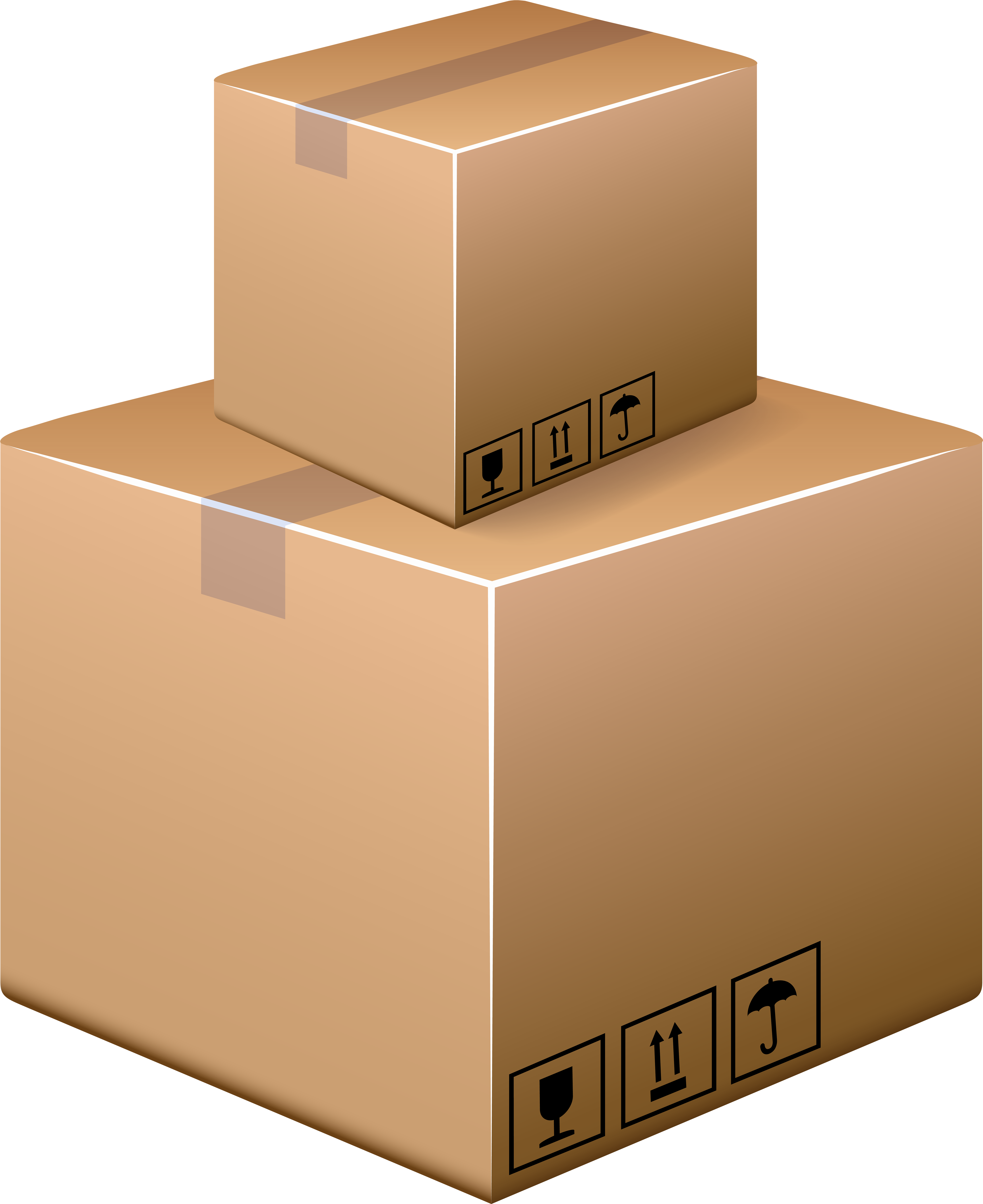 Cardboard Boxes Png Clip Art - Cardboard Boxes Png Clip Art (6549x8000)
