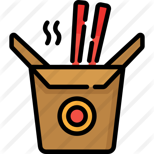Chinese Food Free Icon - Picnic Basket Icon (512x512)