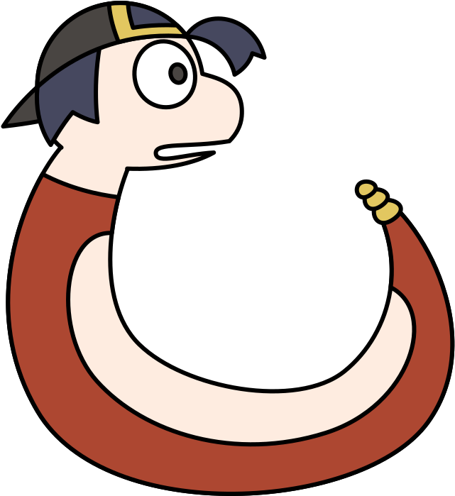 Ethan Ekans Curl - Cartoon (750x750)