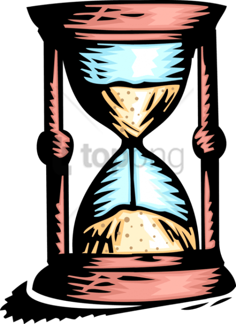Free Png Download Hour Glass Half Full Png Images Background - Time Running Out Hourglass Gif (480x658)