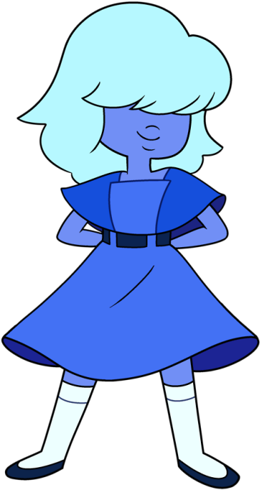 Sapphire Version - Steven Universe Sapphire Png (500x705)