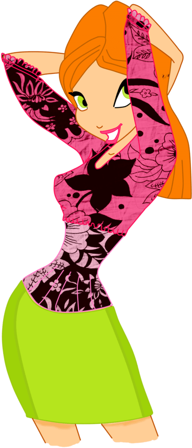 Group Comisson Girl Number 5 Mina1015 - Flower Graphic (900x900)