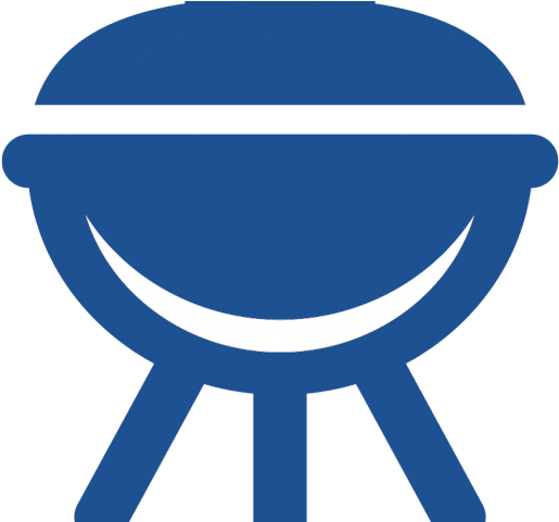 Grill Clipart Blue Bbq - Grill Clipart Blue Bbq (640x480)