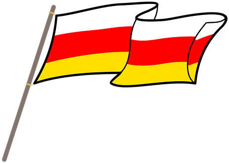 South Ossetia, Flag, Graphics - French Flag Clipart (480x340)