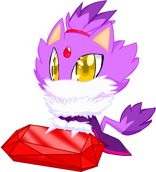 Dat Cute Blaze By Belen-1999 - Cartoon (800x750)