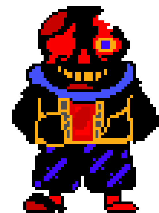 Horror/error - Undertale Sans Sprite Gif (580x770)