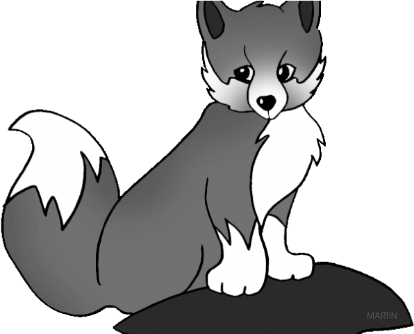 Red Fox Clipart Two Fox - Fox And The Sick Lion Story (640x480)