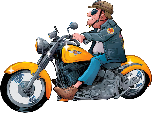 Biker Png - Байкер Пнг (607x452)
