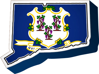 Local Businesses Near Me - Connecticut Flag (500x500)