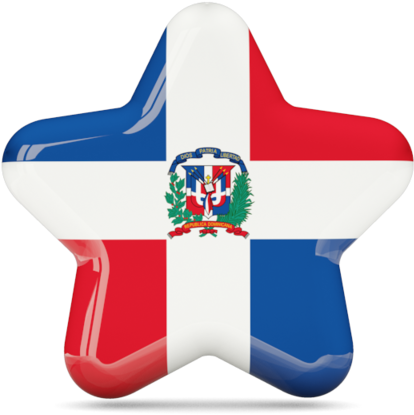 3d Model Flag Of Dominican Republic - Dominican Png (640x480)