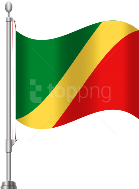 Free Png Download Republic Of The Congo Flag Clipart - Bendera Merah Putih Clipart (480x626)