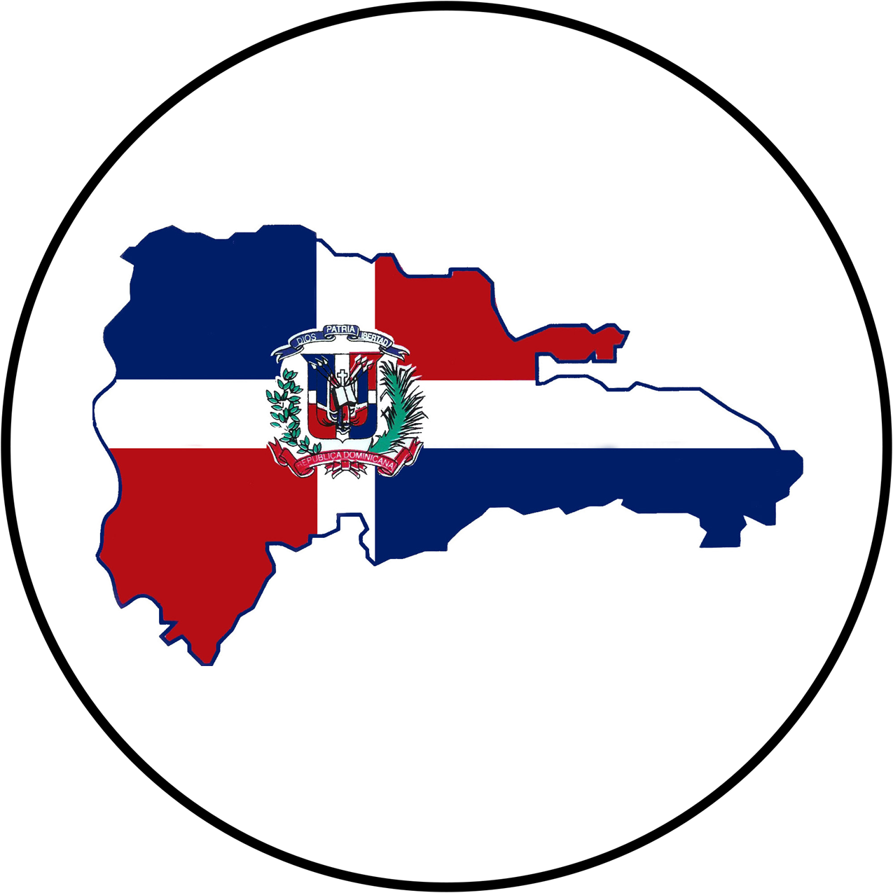 Norton Secured - Flag Of The Dominican Republic (1275x1275)
